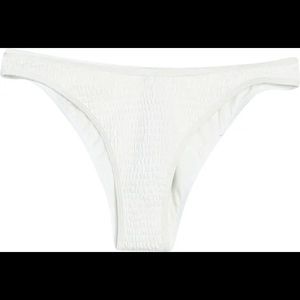 Kendall + Kylie Henely Swimsuit Bottom in White